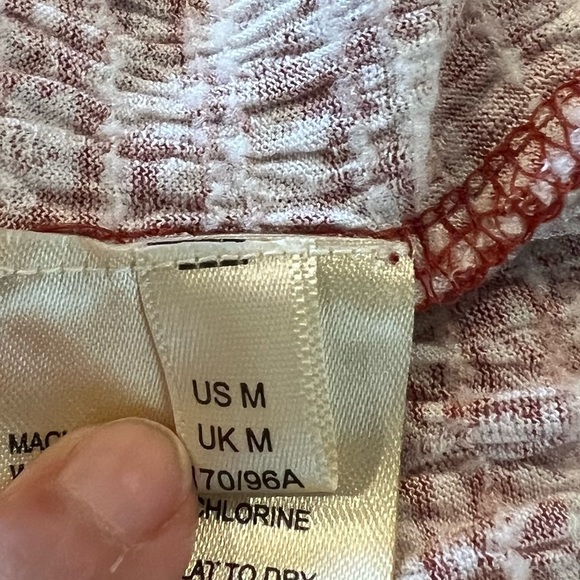 Anthropologie Maeve Floral High Neck Semi Crop Tank Top Size M - Picture 6 of 7